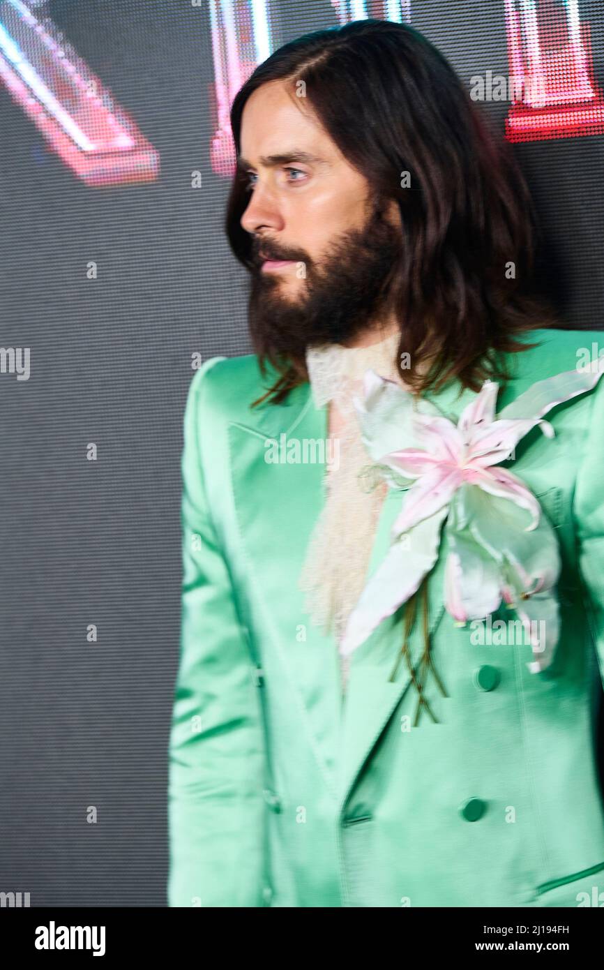 Jared leto with fans hi-res stock photography and images - Alamy