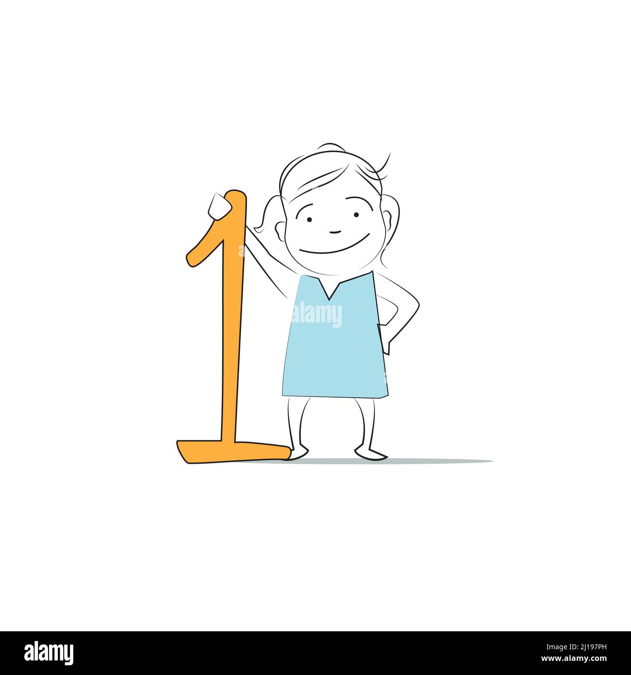 A set of illustration characters with various movements Stock Vector ...