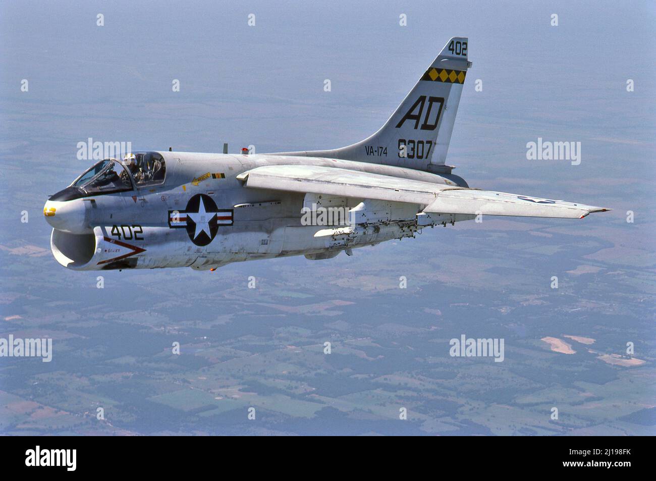 Chance Vought A-7 Corsair II Fighter, bomber Stock Photo - Alamy