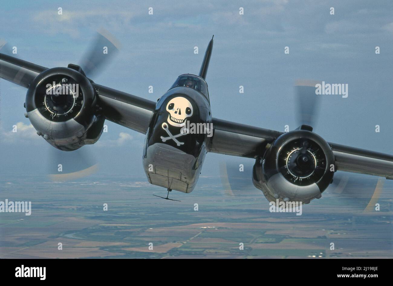 Douglas WWII A-20 Havoc Medium bomber-fighter, built in USA. Stock Photo