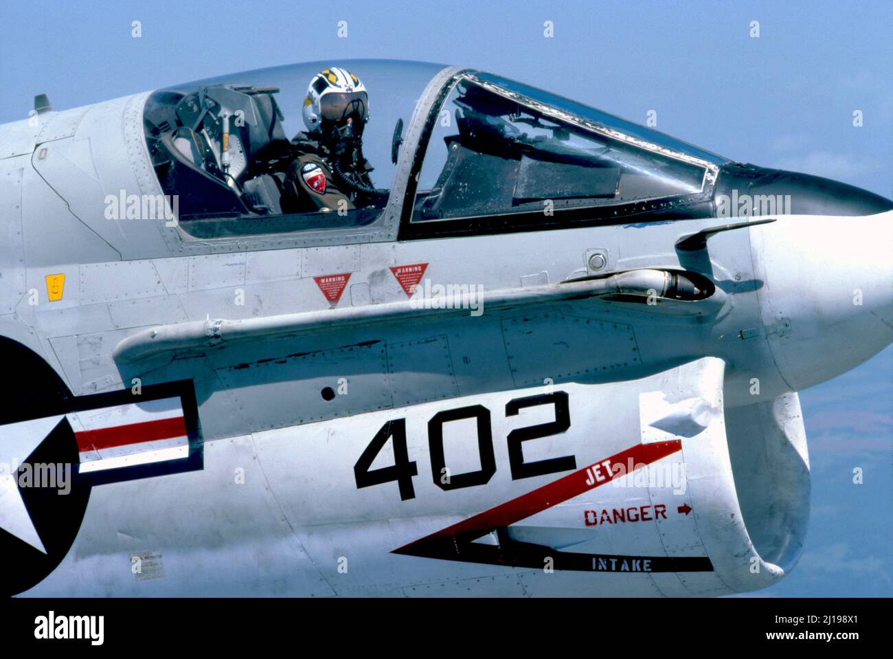 Chance Vought A-7 Corsair II Fighter, bomber Stock Photo