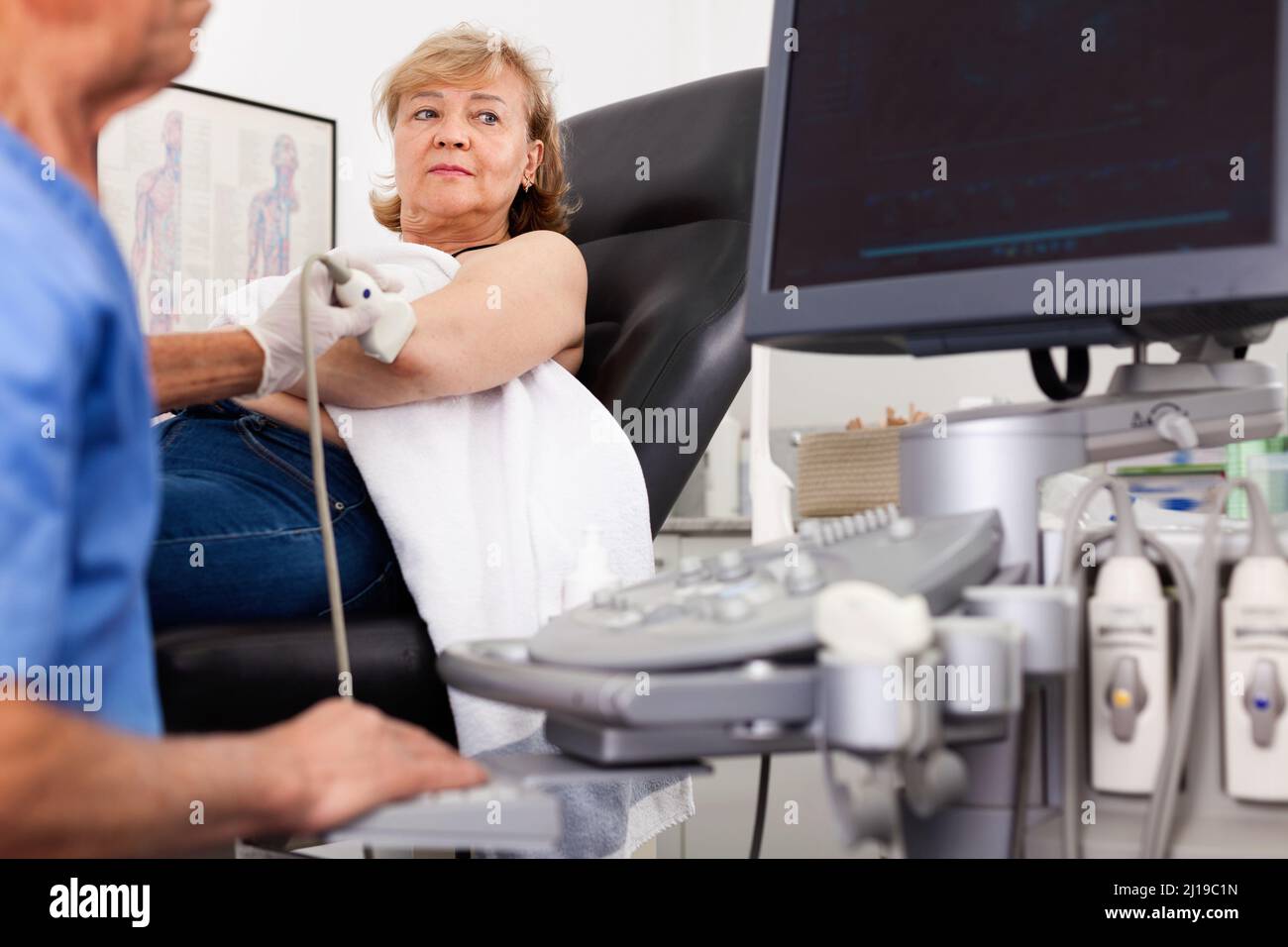 Ultrasonography machine hi-res stock photography and images - Alamy