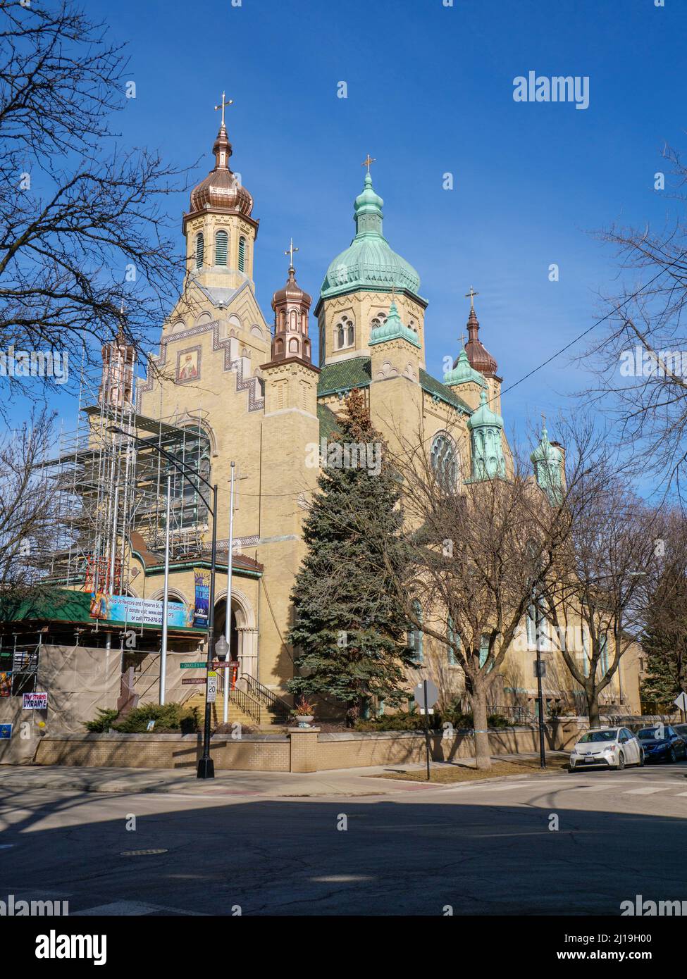 Saint Nicholas Ukrainian Catholic Church. Ukrainian Village, Chicago
