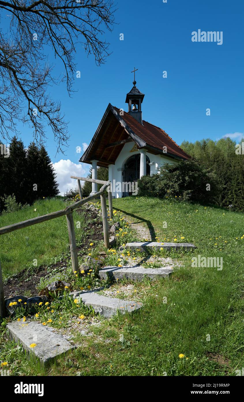 St. Magdalena Chapel, Rieden am Ostallgaeu, Bavaria, Germany, Rieden am