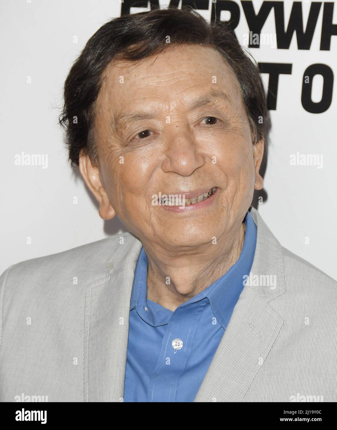 Los Angeles, USA. 23rd Mar, 2022. James Hong arrives at the EVERYTHING