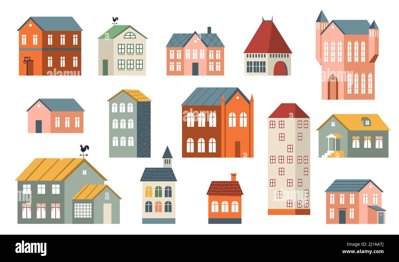 Image showcasing Traditional life in the countryside Stock Vector Images - Alamy