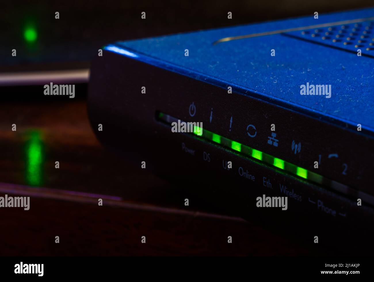 Modem lights hi-res stock photography and images - Alamy
