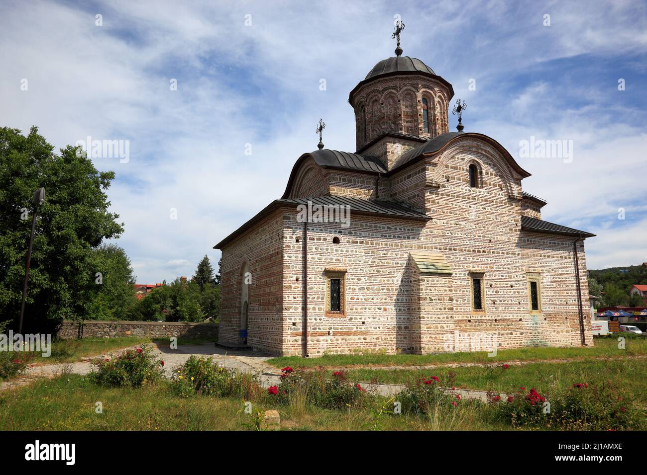 Fürstenkirche Sankt Nikolaus von Curtea de Arges, Walachei, Rumänien  /  Prince Church of Saint Nicholas of Curtea de Arges, Wallachia, Romania (Aufna Stock Photo
