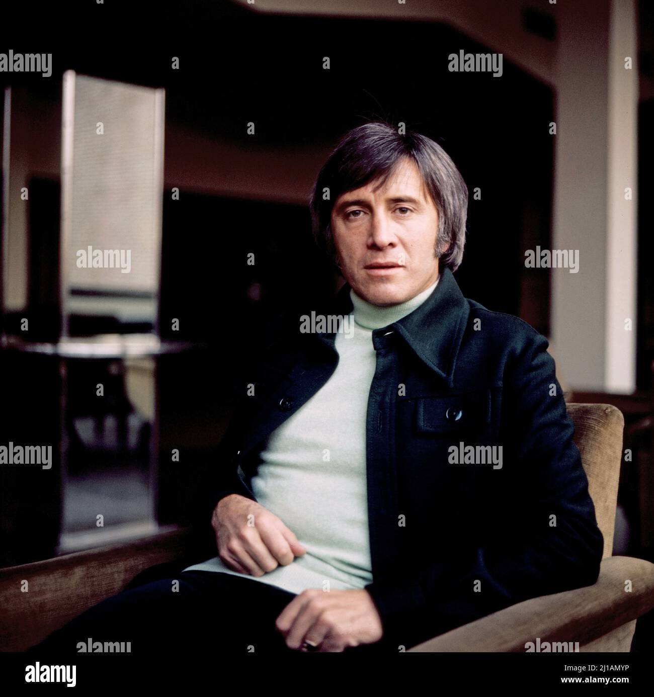 Vince Hill, britischer Sänger, Deutschland um 1974. Stock Photo