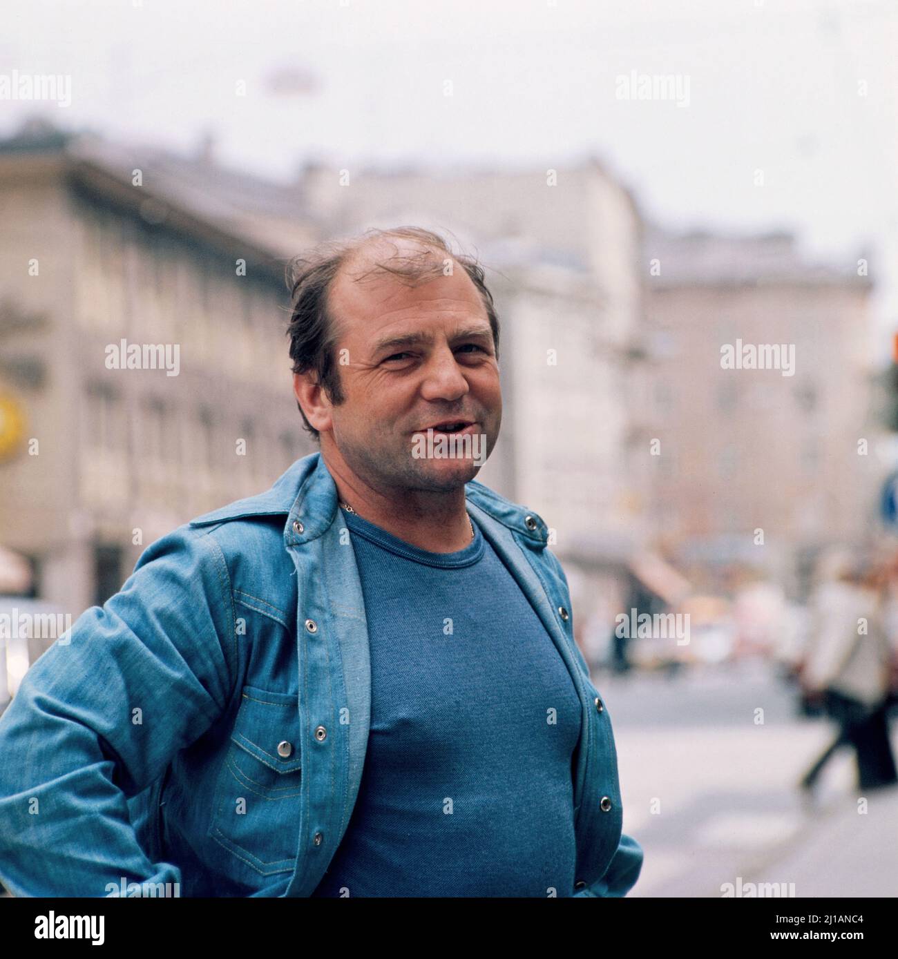 Bruno Dallansky, österreichischer Schauspieler, Österreich um 1974. Stock Photo