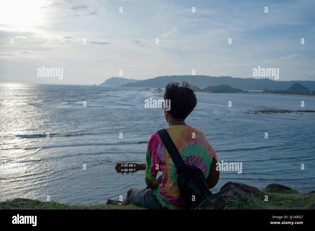 .Hils Merese is a tourist destination on the island of Lombok, which is most often visited by tourists because of the amazing,Lombok-Indonesia. Stock Photo