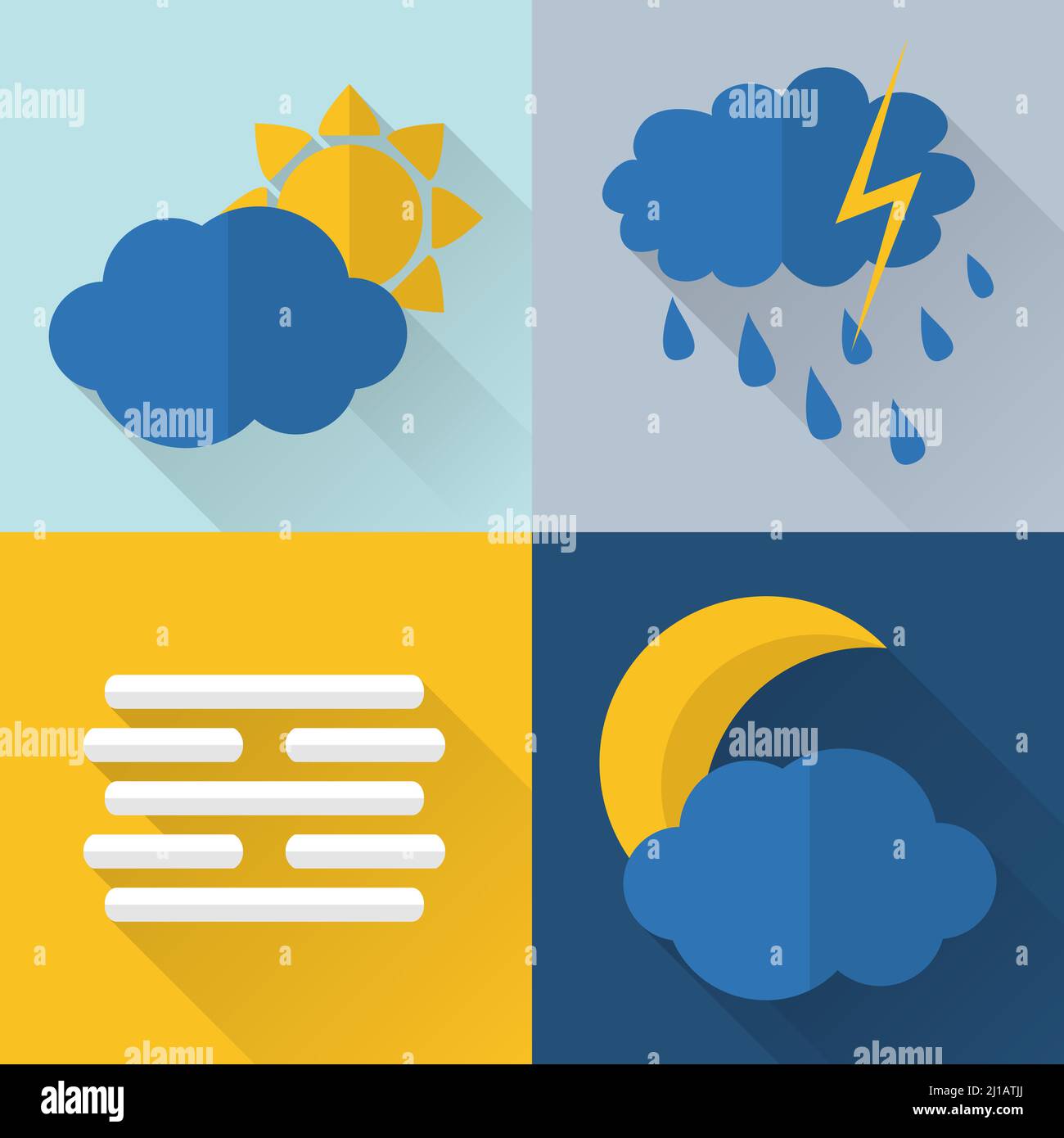 Long fog Stock Vector Images - Alamy