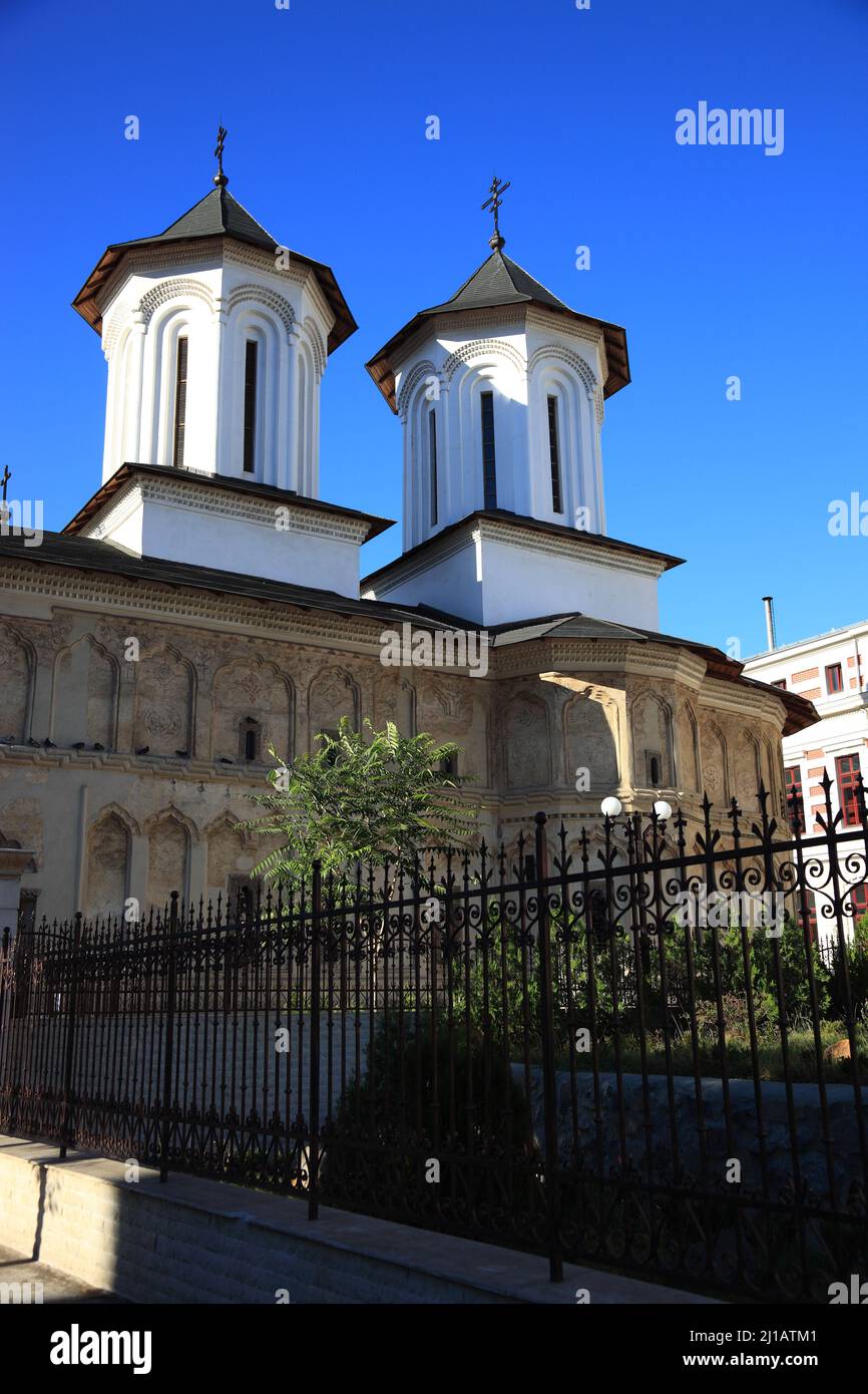 Die Coltea Kirche im Zentrum von Bukarest, Rumänien  /  The Coltea Church in the center of Bucharest, Romania (Aufnahmedatum kann abweichen) Stock Photo