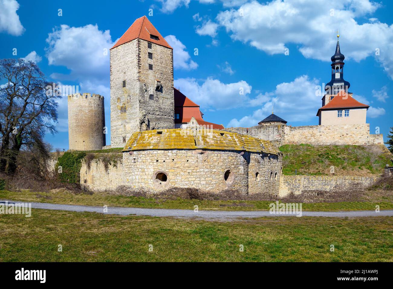 The castle in Querfurt in SaxonyAnhalt is the largest and oldest