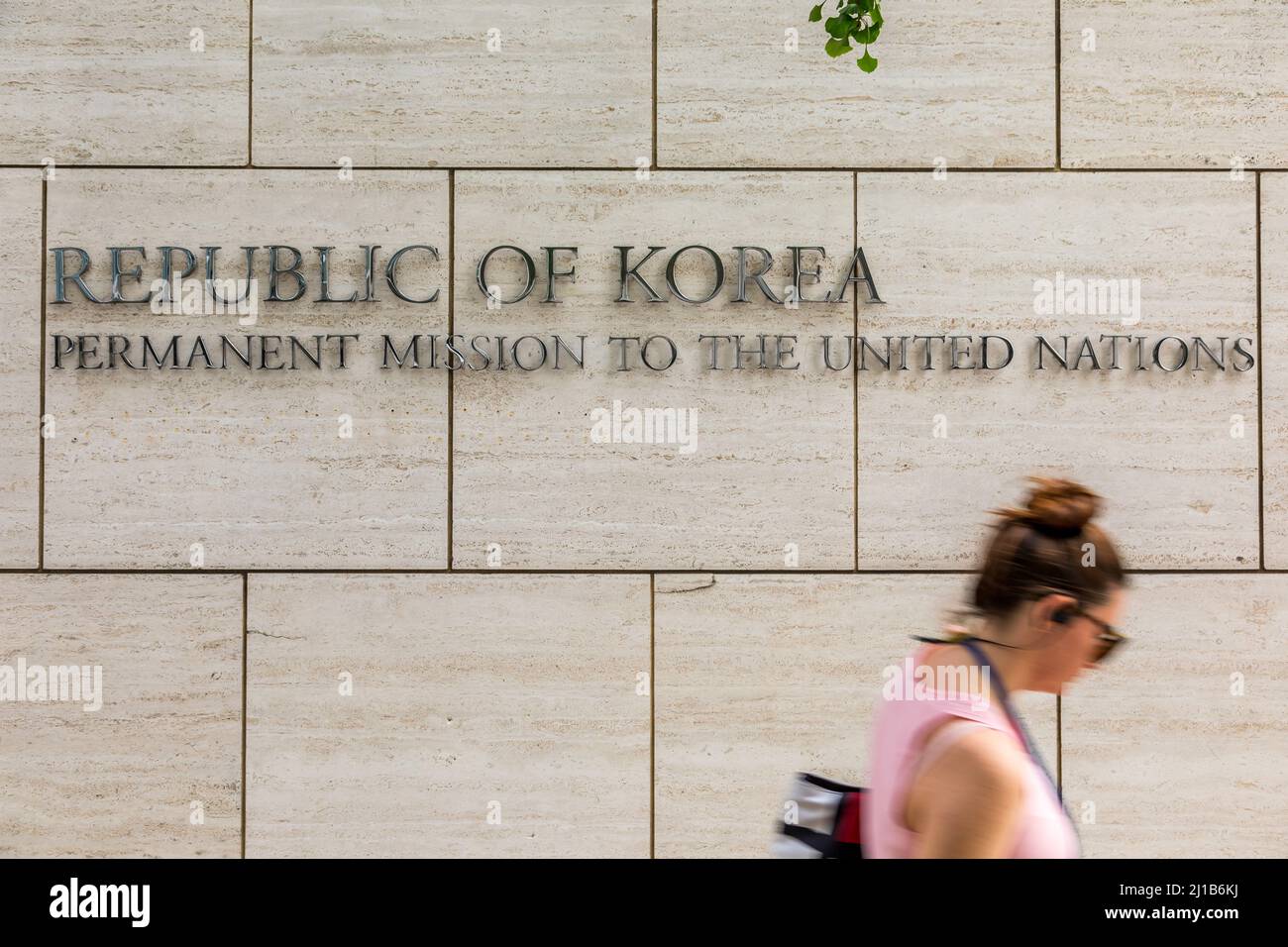 SEAT OF THE PERMANENT MISSION FROM THE REPUBLIC OF KOREA (SOUTH KOREA