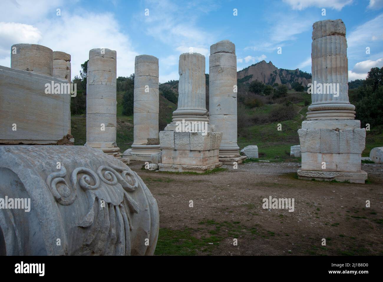 Sardis and The Temple of Artemis. The city of Sardis, the history of which dates from nearly