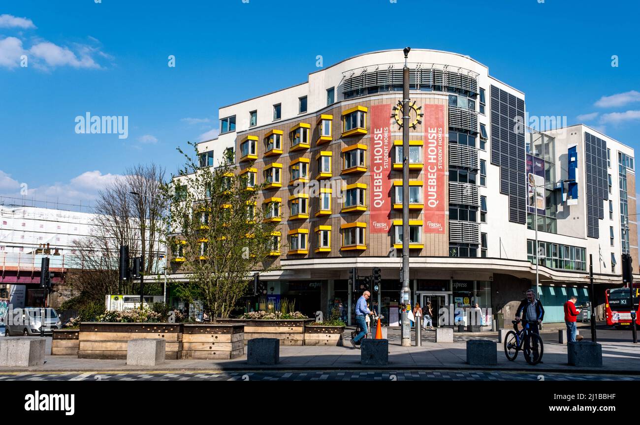 KingstonUponThames, Kingston London UK, March 23 2022, Quebec House Student