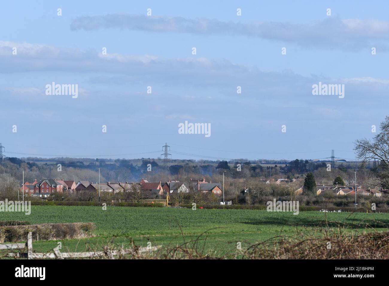 housing in quorn village leicestershire Stock Photo Alamy