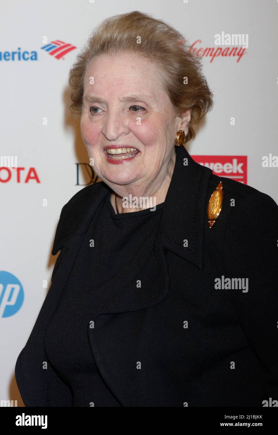 Madeleine K. Albright attends Newsweek & The Daily Beast’s 3rd Annual