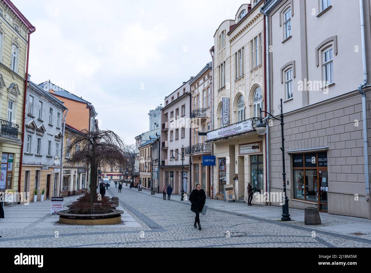 Old Town of Przemysl, Poland on March 10, 2022. Stock Photo