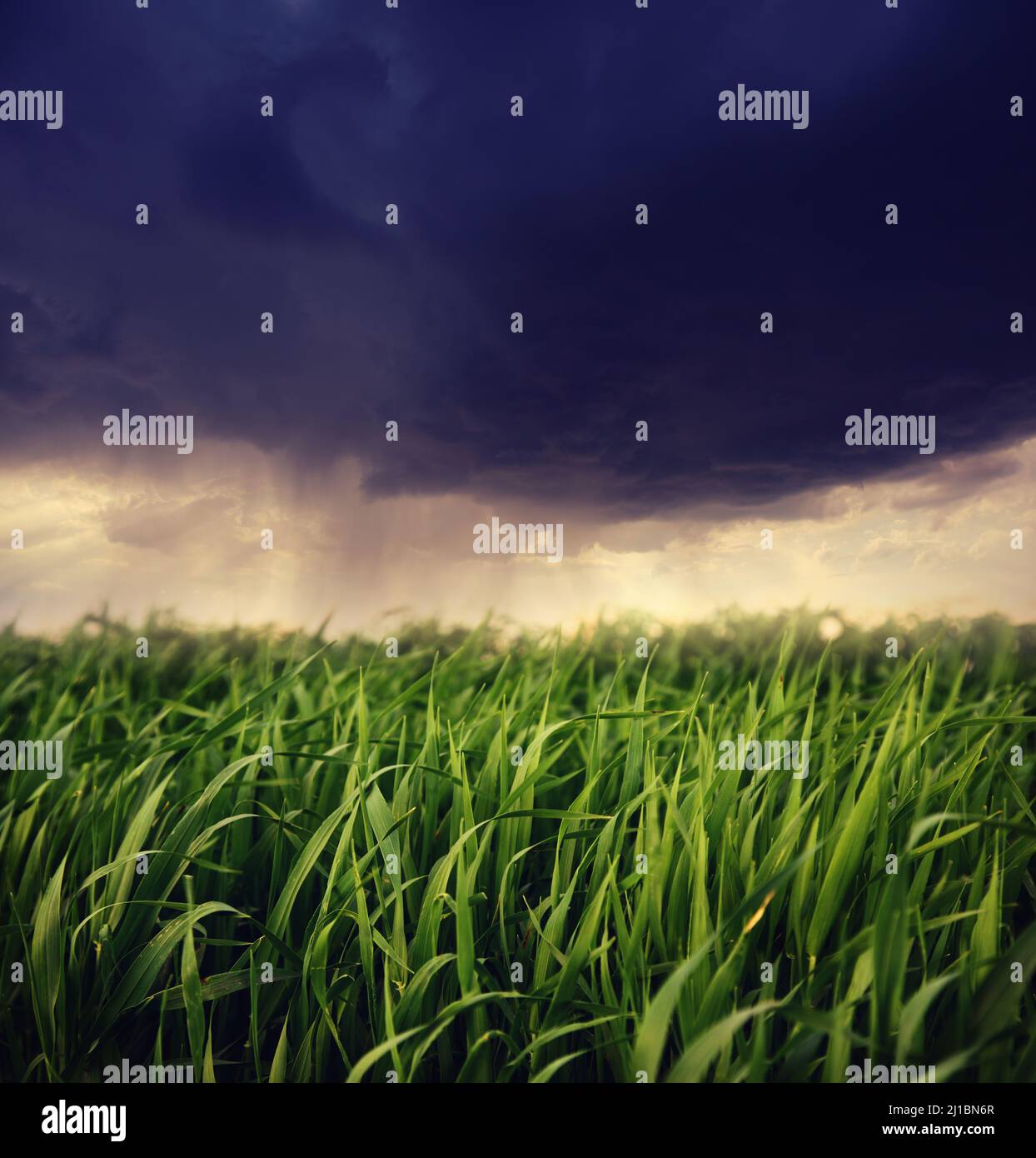 Dramatic sky before storm. Dark ominous clouds Stock Photo - Alamy
