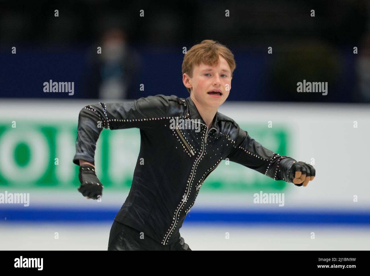 March 24, 2022 Ilia Malinin from United States of America during Mens Short Program, World