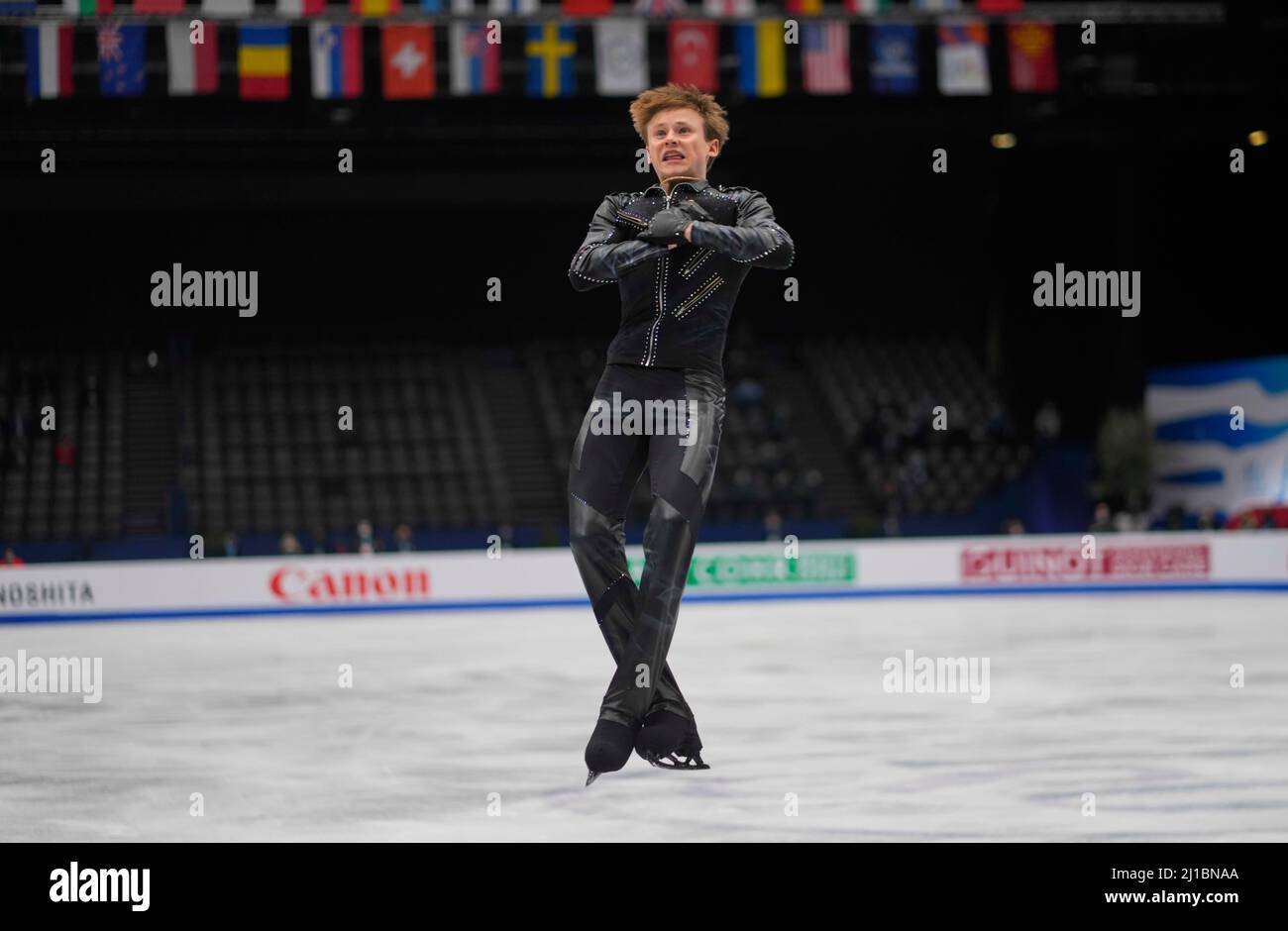 March 24, 2022 Ilia Malinin from United States of America during Mens
