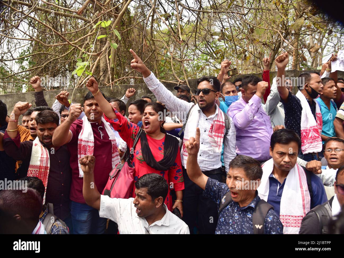 Guwahati, Guwahati, India. 24th Mar, 2022. TET (Teacher Eligibility