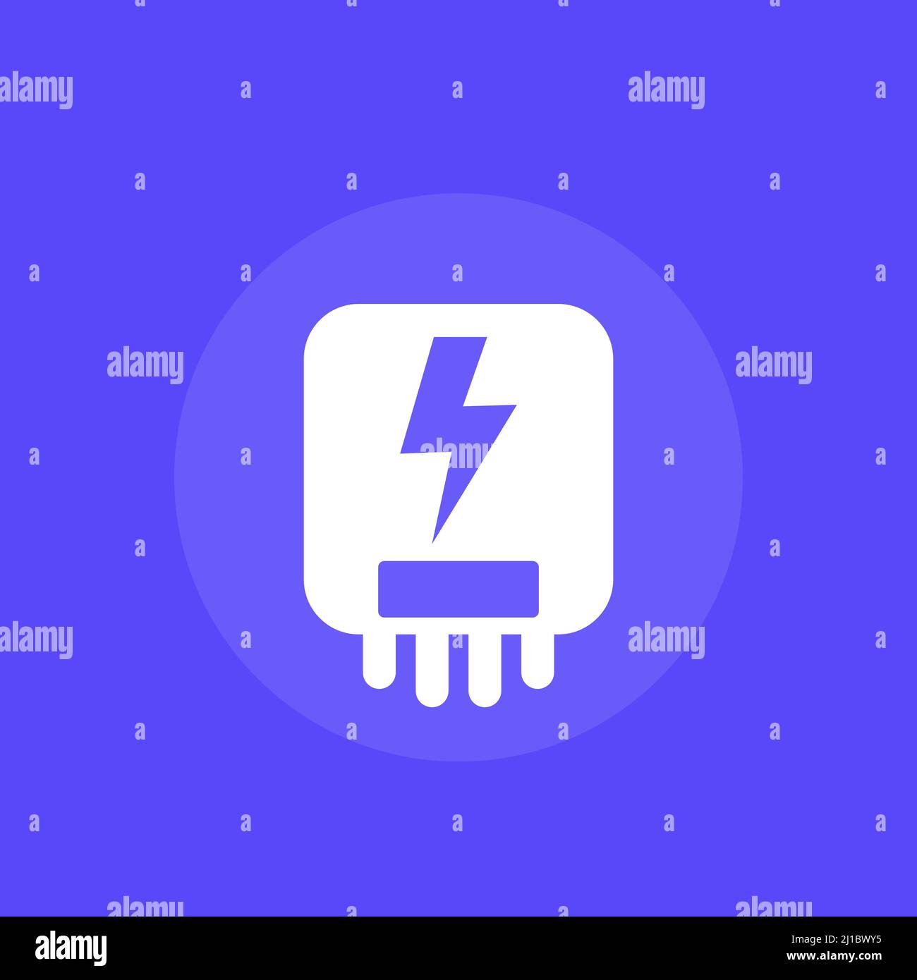 electric power control system icon, vector Stock Vector Image & Art Alamy