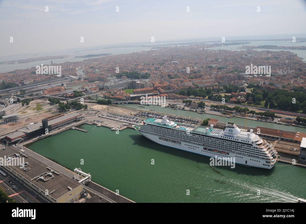 Aerial view of Venice Stock Photo - Alamy