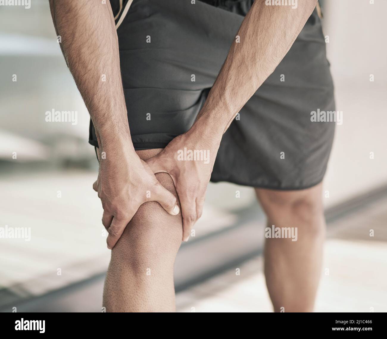 Never push yourself to the point of injury. Shot of an unidentifiable