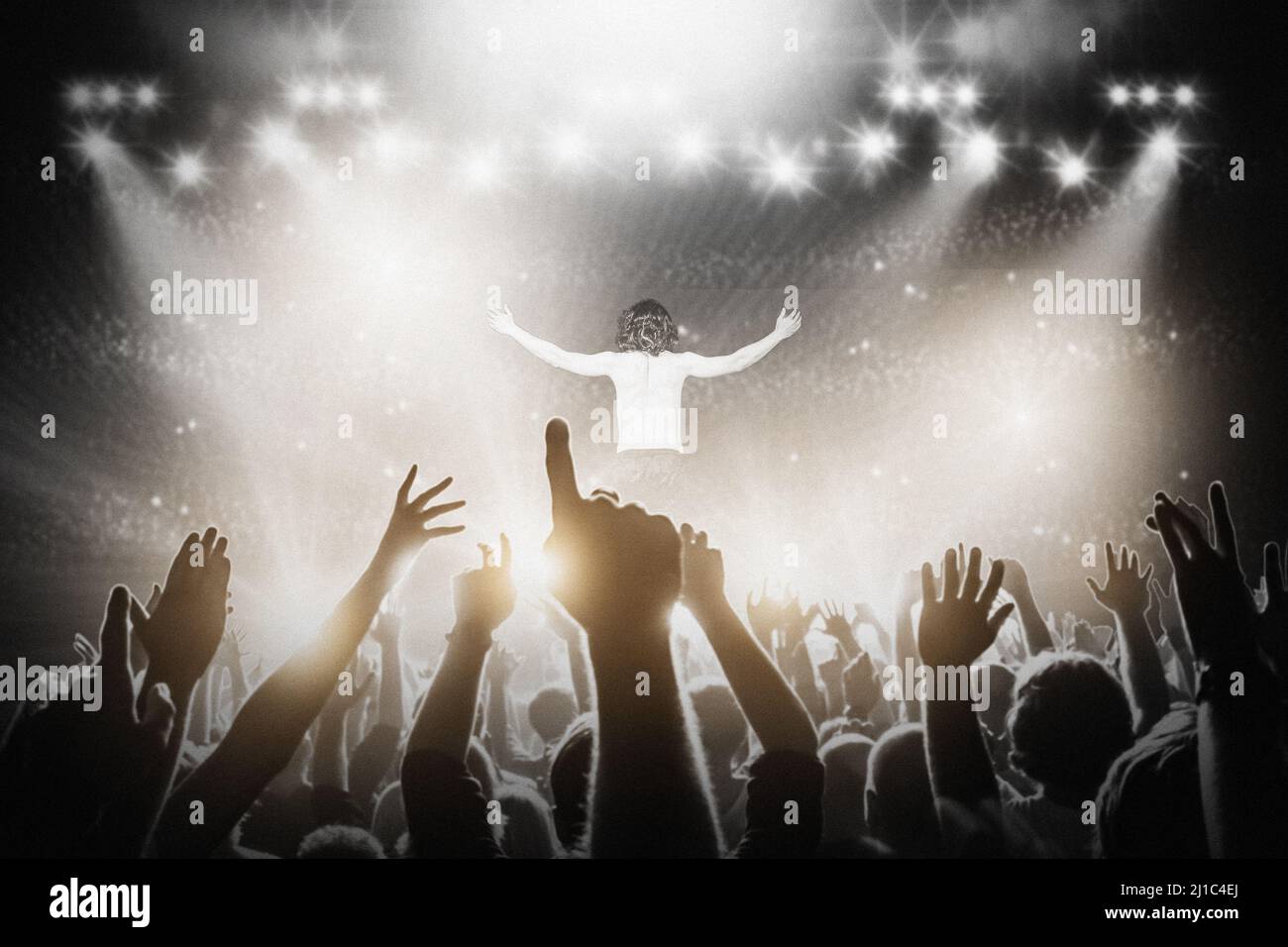 Rockstar fantasy Stock Photo