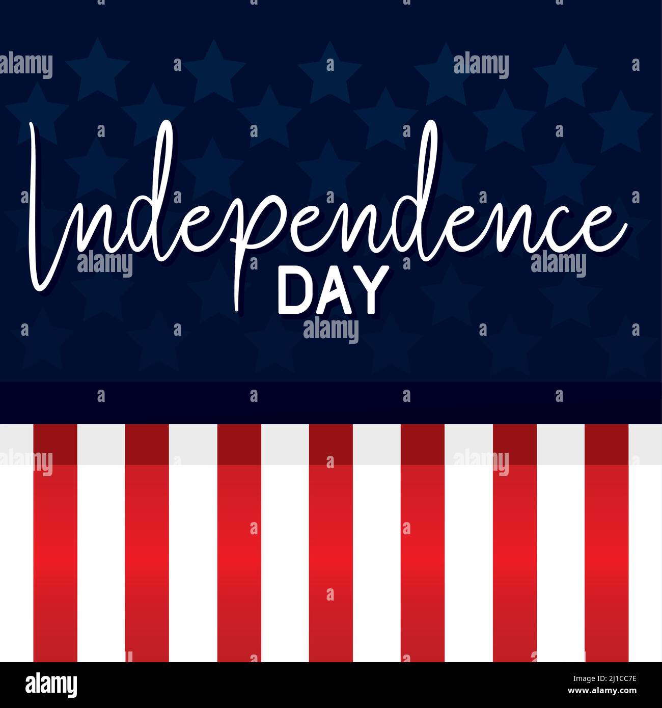 Poster flag usa vertical independence vector illustration Stock Vector ...