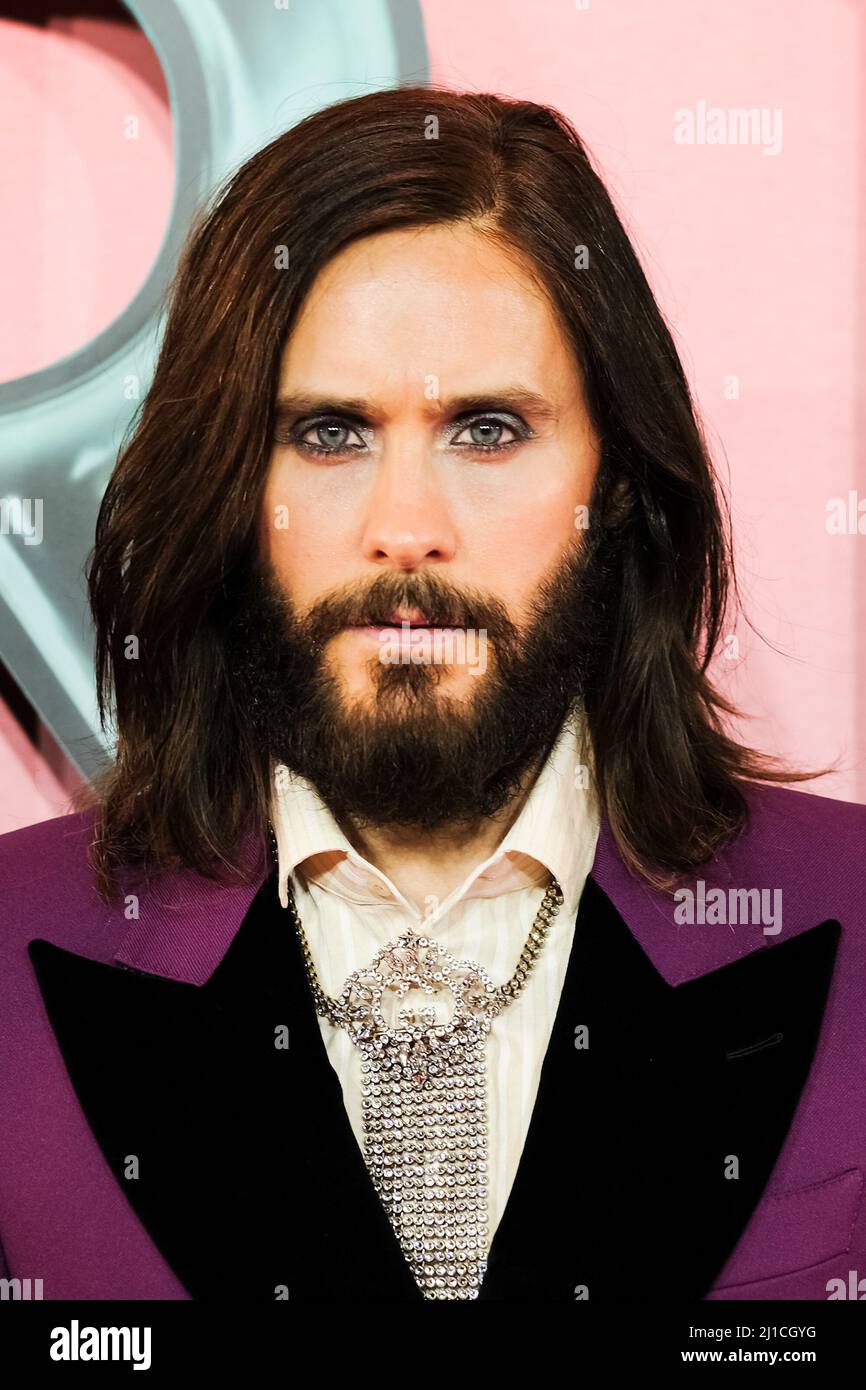 London, UK. 24th Mar, 2022. Jared Leto attends the UK FAN Screening of MORBIUS on Thursday, Mar. 24, 2022 at the Odeon Leicester Square Credit: Julie Edwards/Alamy Live News Stock Photo