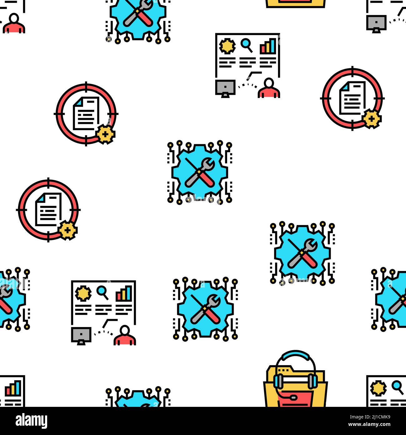 Incident Management Vector Seamless Pattern Stock Vector Image Art incident-management-vector-seamless-pattern-stock-vector-image-art
