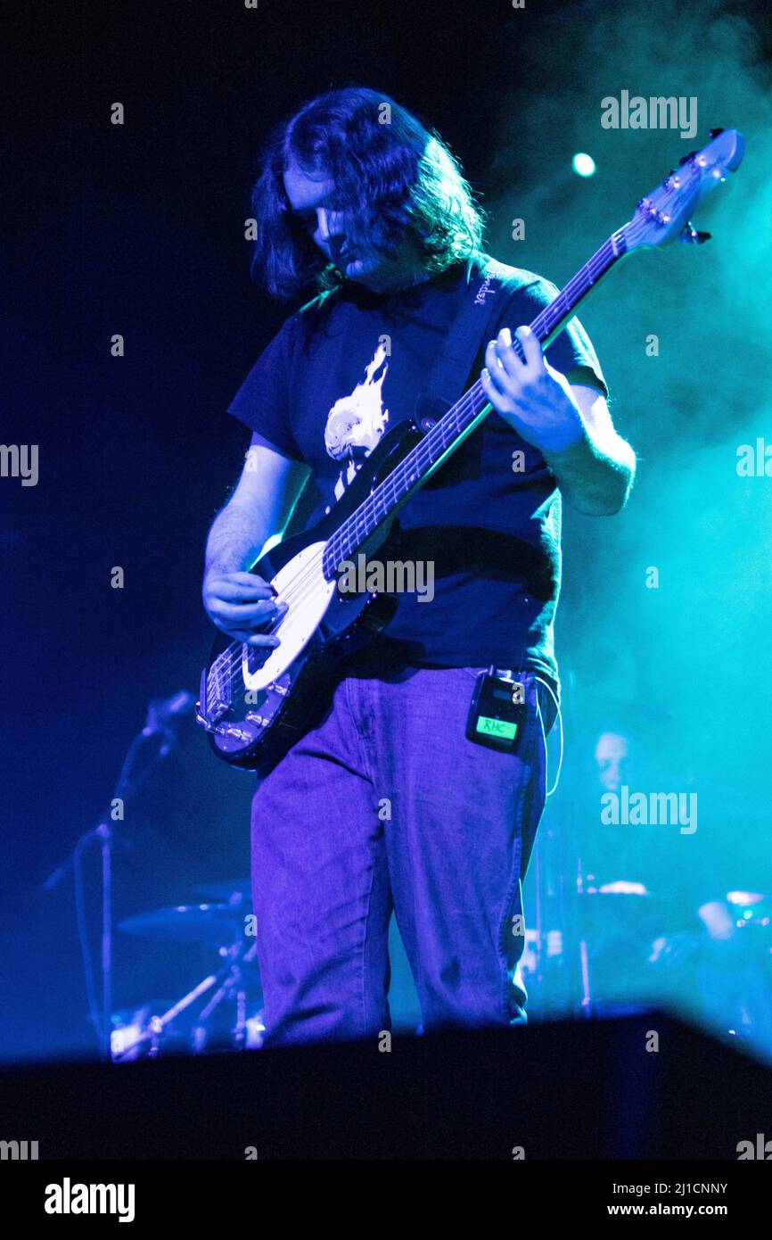 Milan Italy. 23 March 2022. The Irish rock band JUST MUSTARD performs