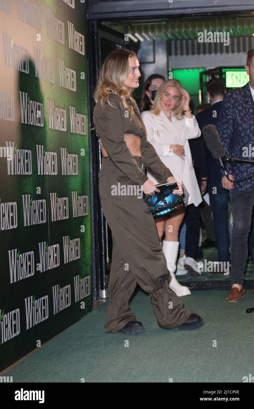 Perrie Edwards, Wicked - Media Night, Apollo Victoria Theatre, London