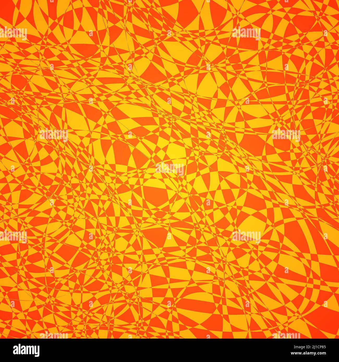 Red yellow mosaic pattern. Splinters broken glass effect. Bright ...