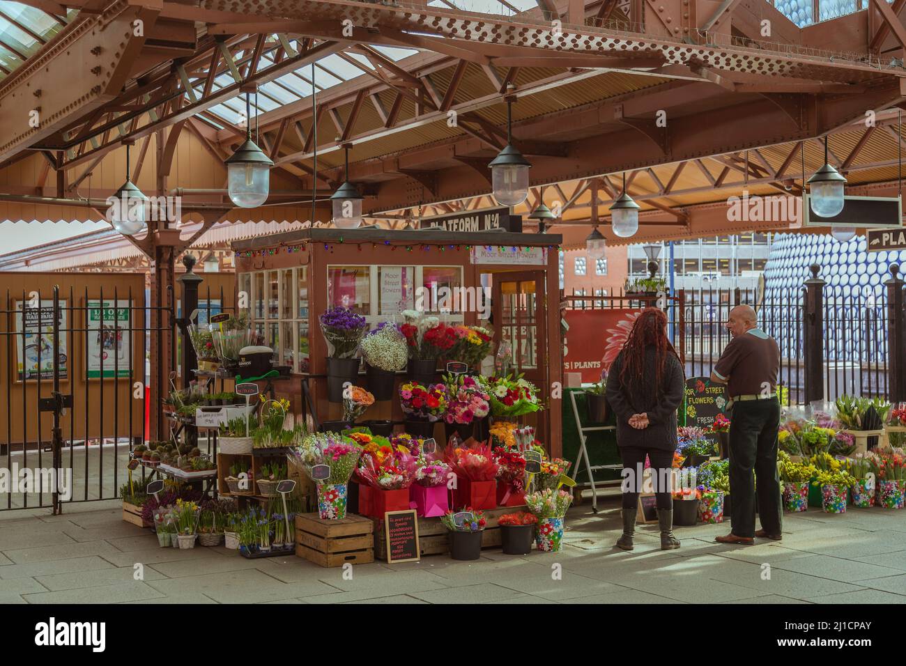 An abundance of flowers and plants for sale from Moor Street Flowers at