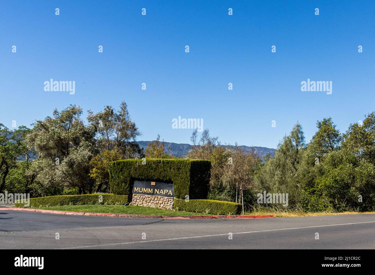 Mumm Napa makers of sparkling wines in the Napa Valley of California