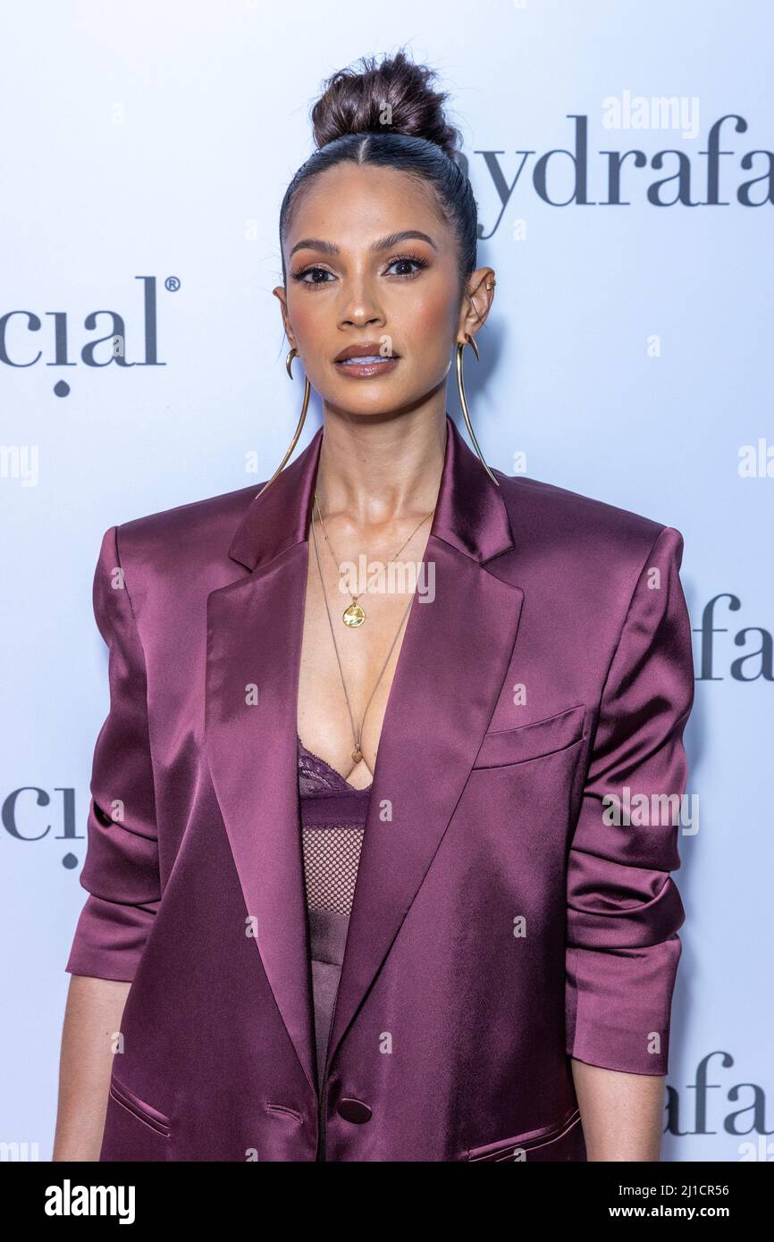 London, UK. 24th Mar, 2022. Alesha Dixon attends the Hydrafacial Flagship  Launch Party in London. Credit: SOPA Images Limited/Alamy Live News Stock  Photo - Alamy