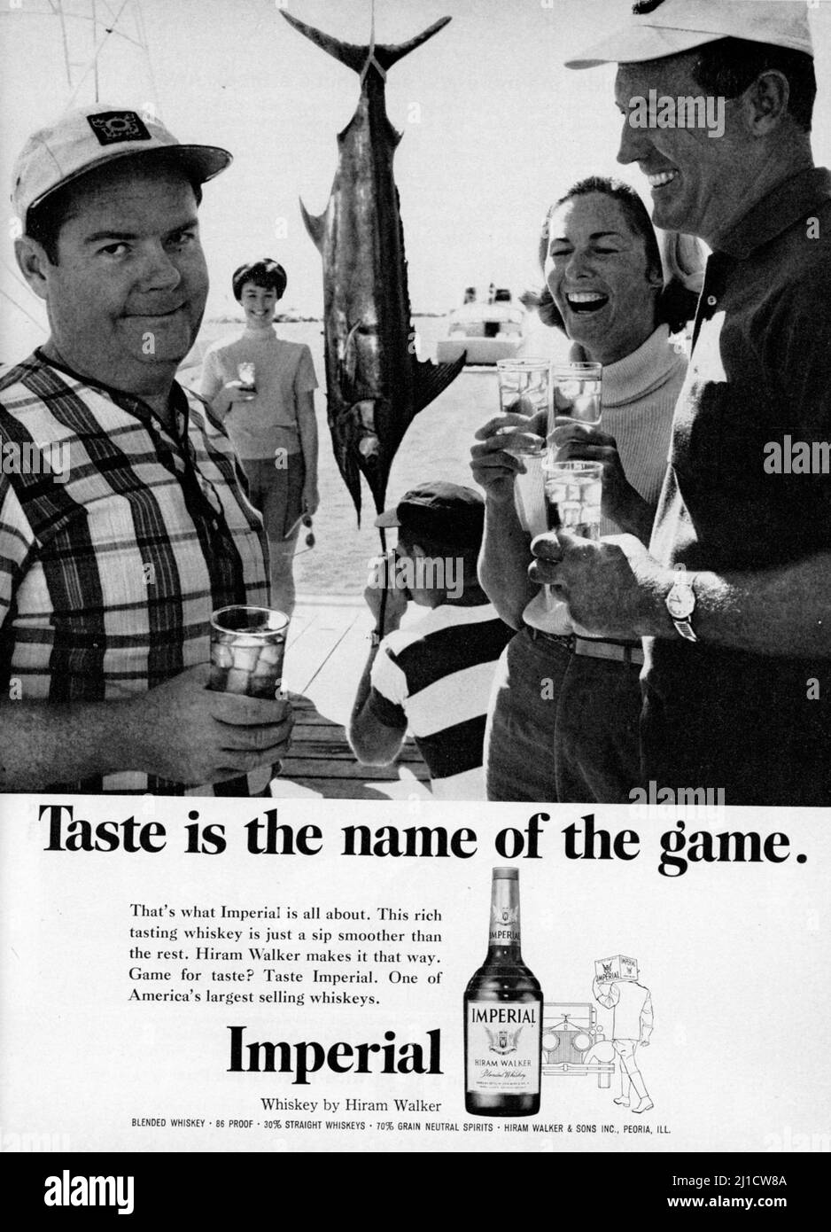 1960s advertising whiskey Black and White Stock Photos & Images Alamy