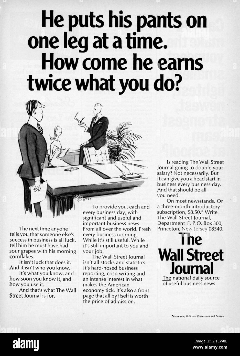 Vintage 17 March 1969 "Sports Illustrated" magazine advert, USA Stock