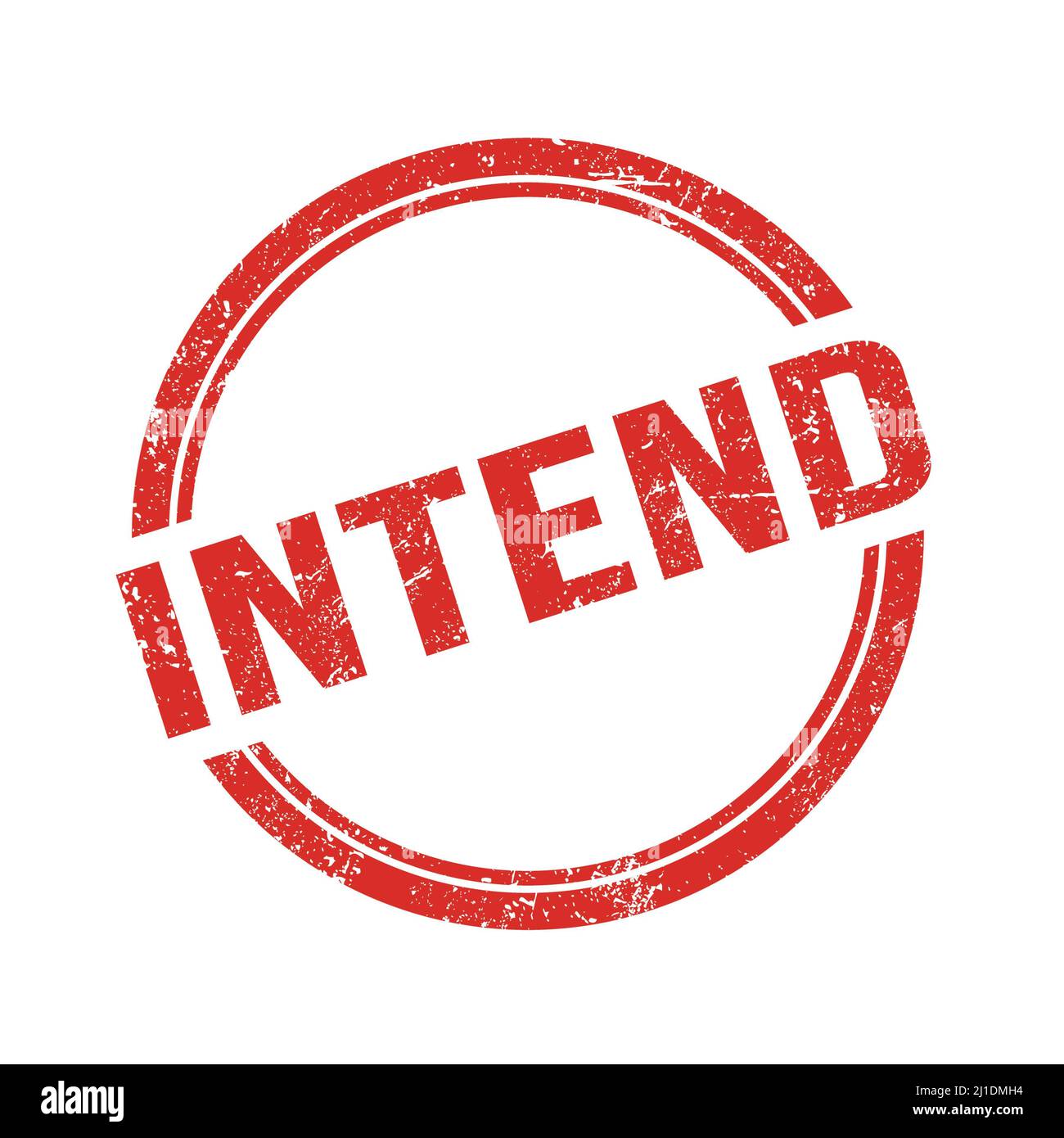 Intend stamp hi-res stock photography and images - Alamy