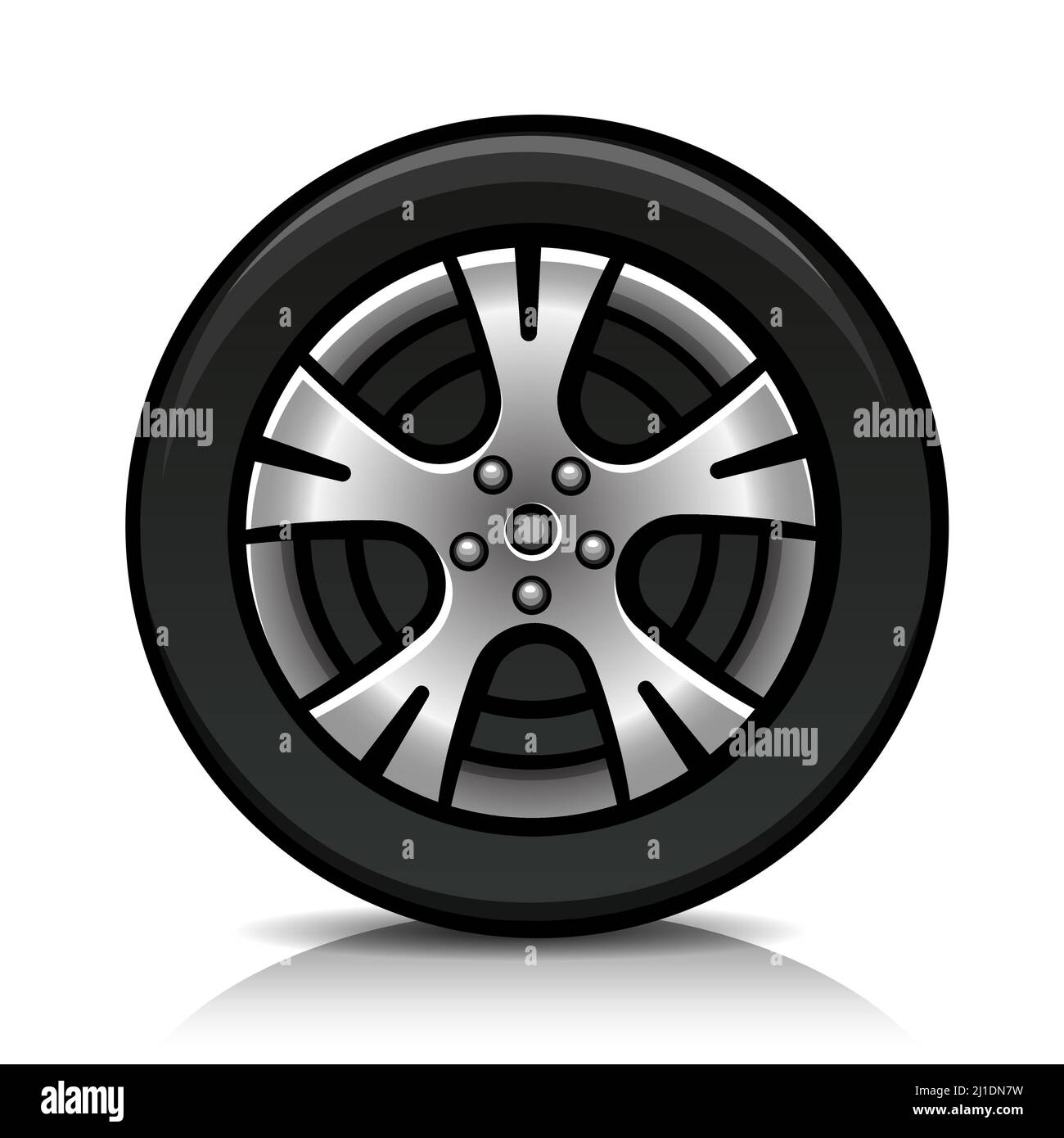 Wheel cartoon hi-res stock photography and images - Alamy