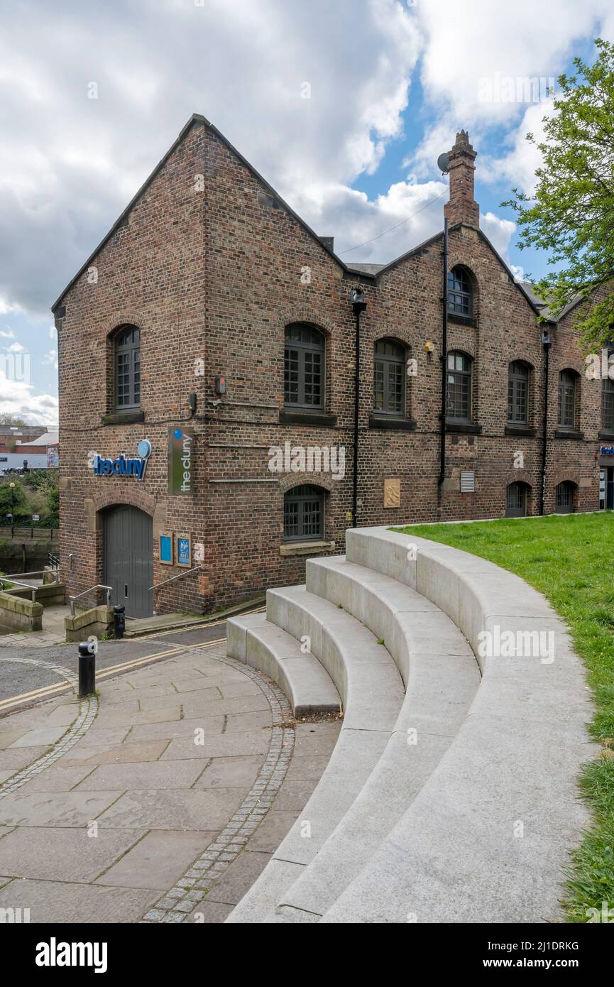 The Cluny, a live music venue in the Ouseburn area of Newcstle upon Tyne, England Stock Photo