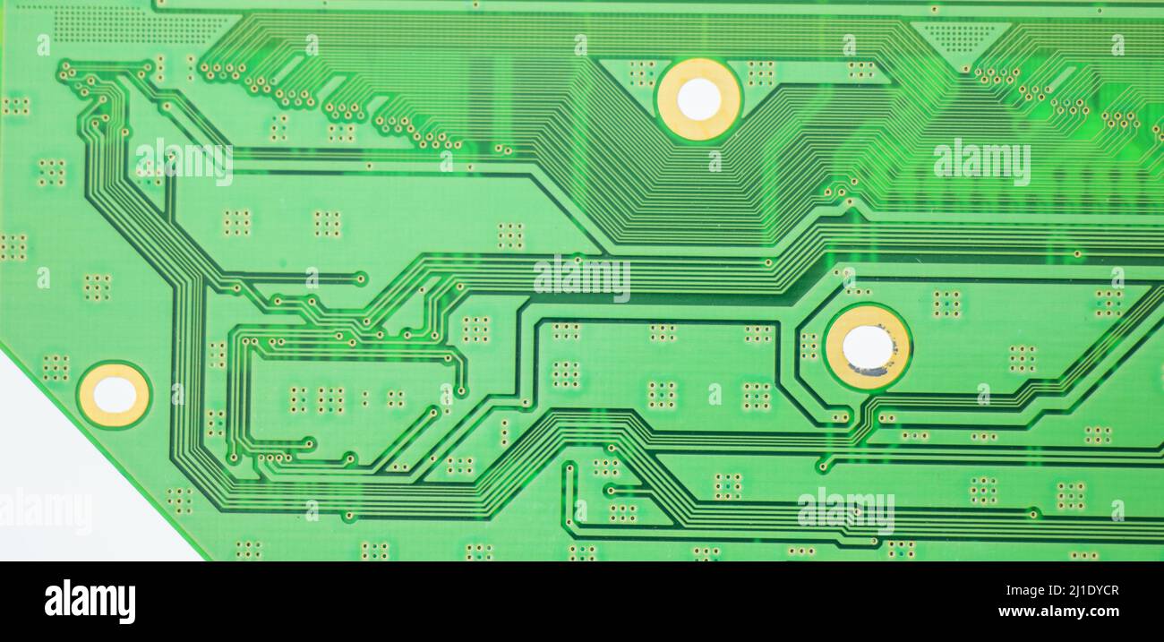 Microprocessor and microchips, background and texture of electrical ...