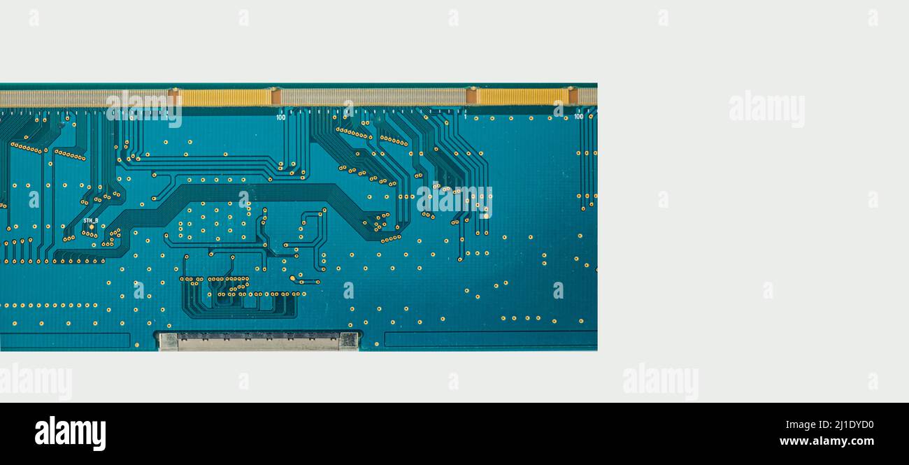 Microprocessor and microchips, background and texture of electrical ...