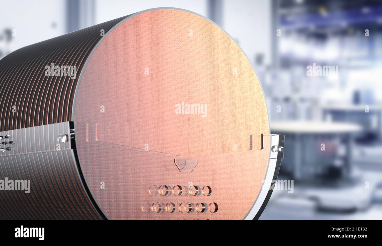 Silicon wafer machine hi-res stock photography and images - Alamy