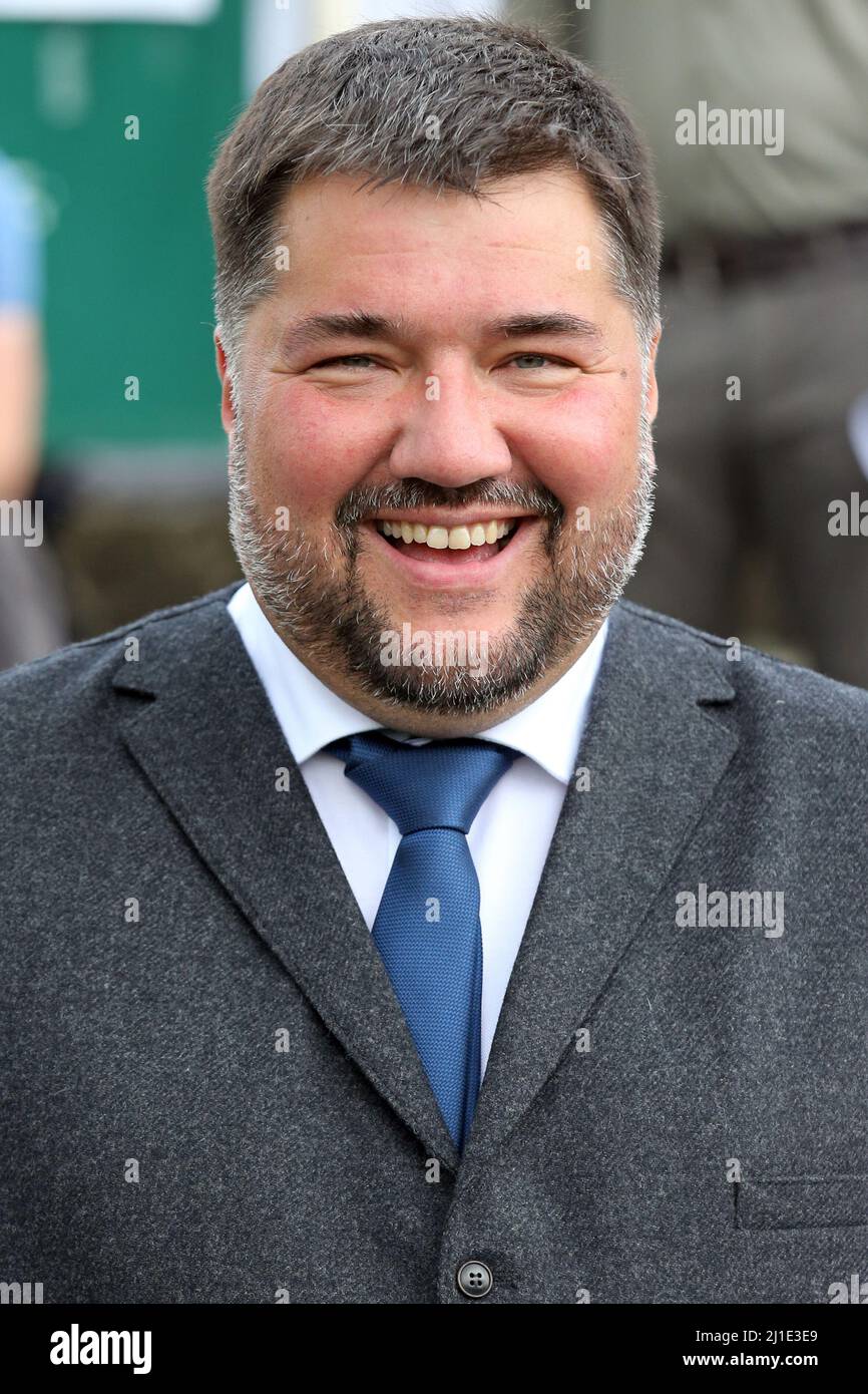 22.08.2021, Germany, Lower Saxony, Hannover - Daniel Krueger, managing director of German Gallop. 00S210822D291CAROEX.JPG [MODEL RELEASE: NO, PROPERTY Stock Photo